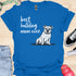Best bulldog mom ever - V5 - Questioning Drawn T-Shirt